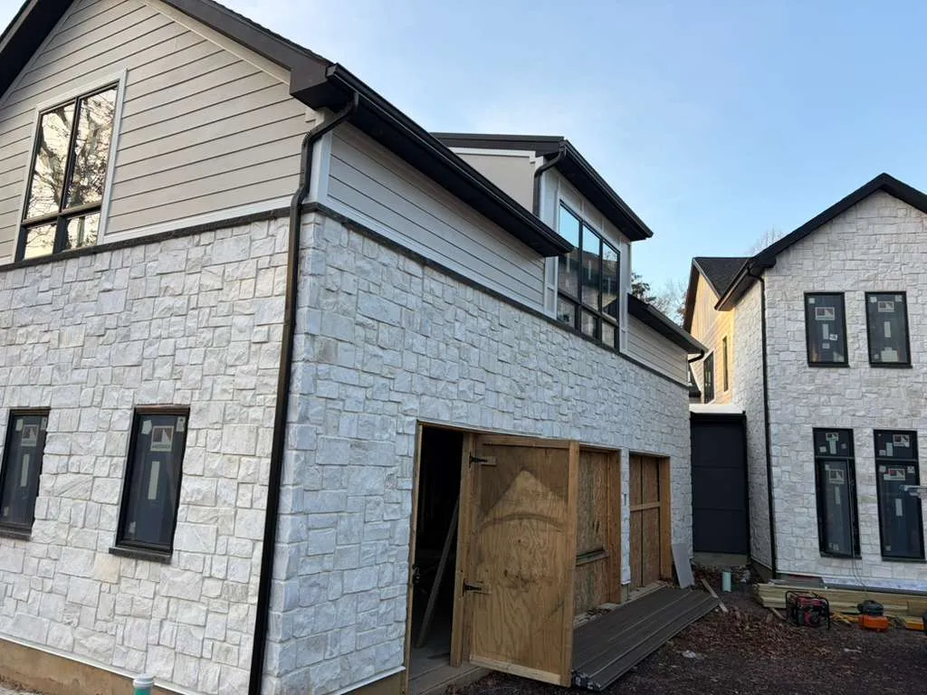 Master Elite Roofing team on a project site in New Jersey
