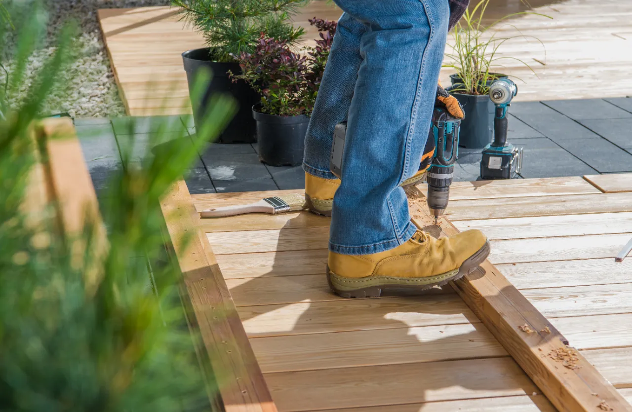 Deck Installation project in New Jersey
