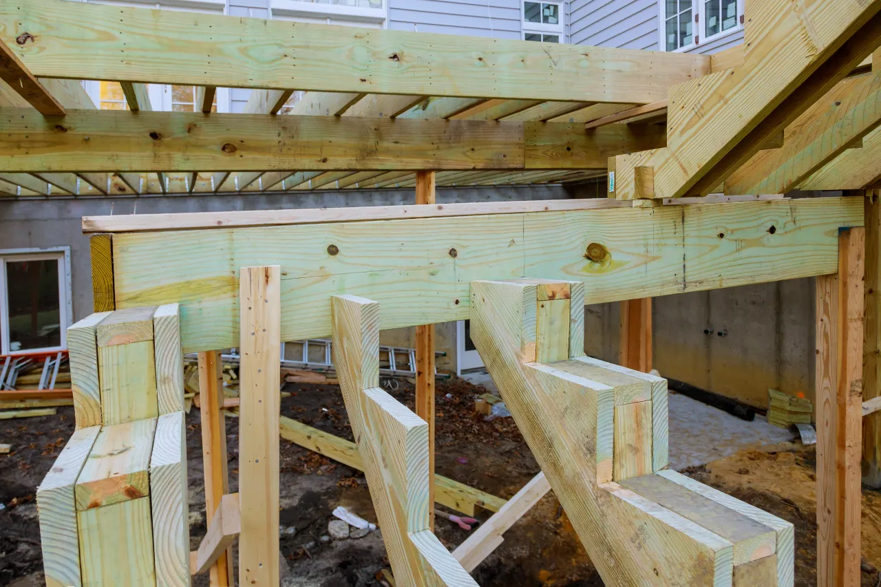 Deck Installation project in New Jersey