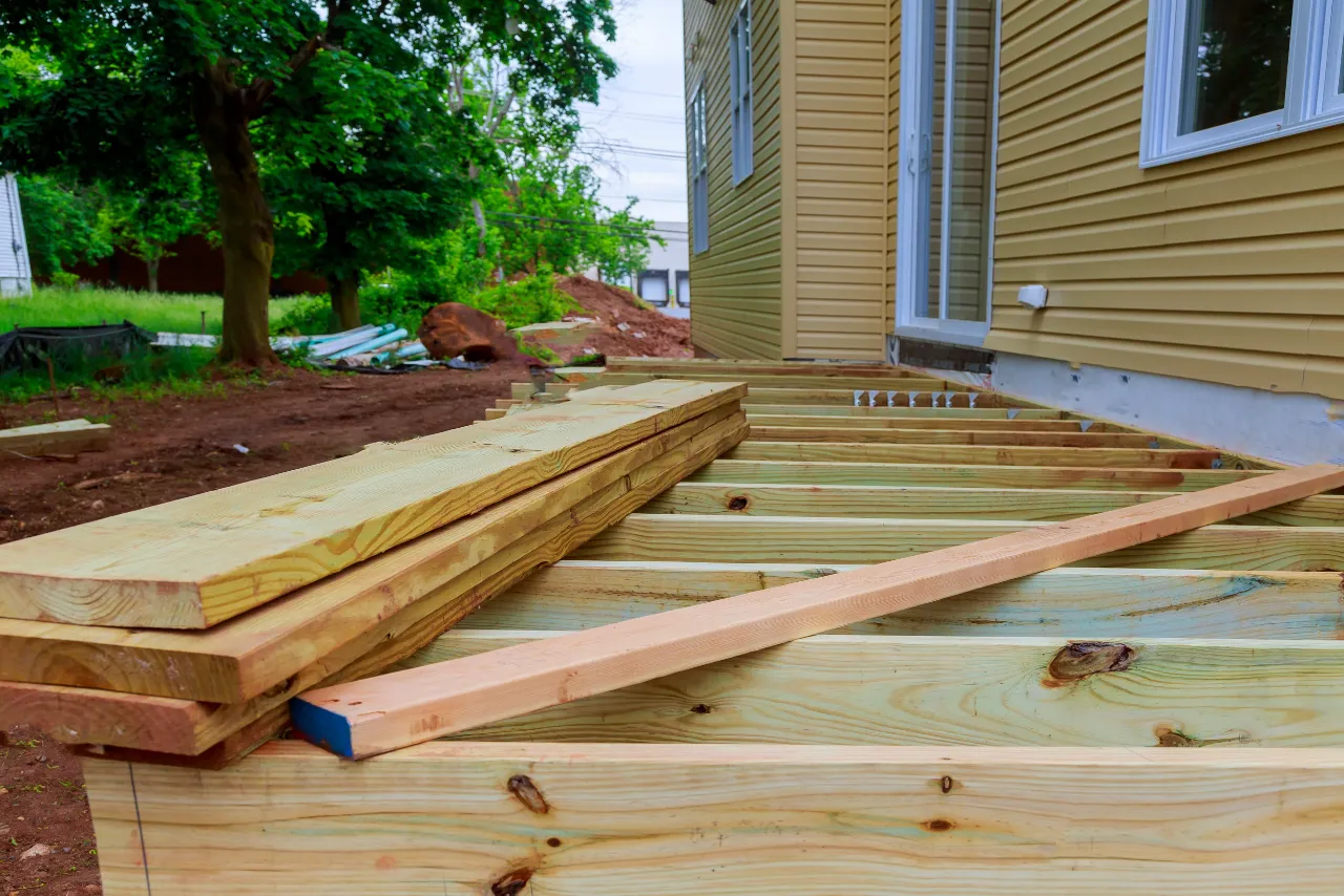 Deck Installation project in New Jersey