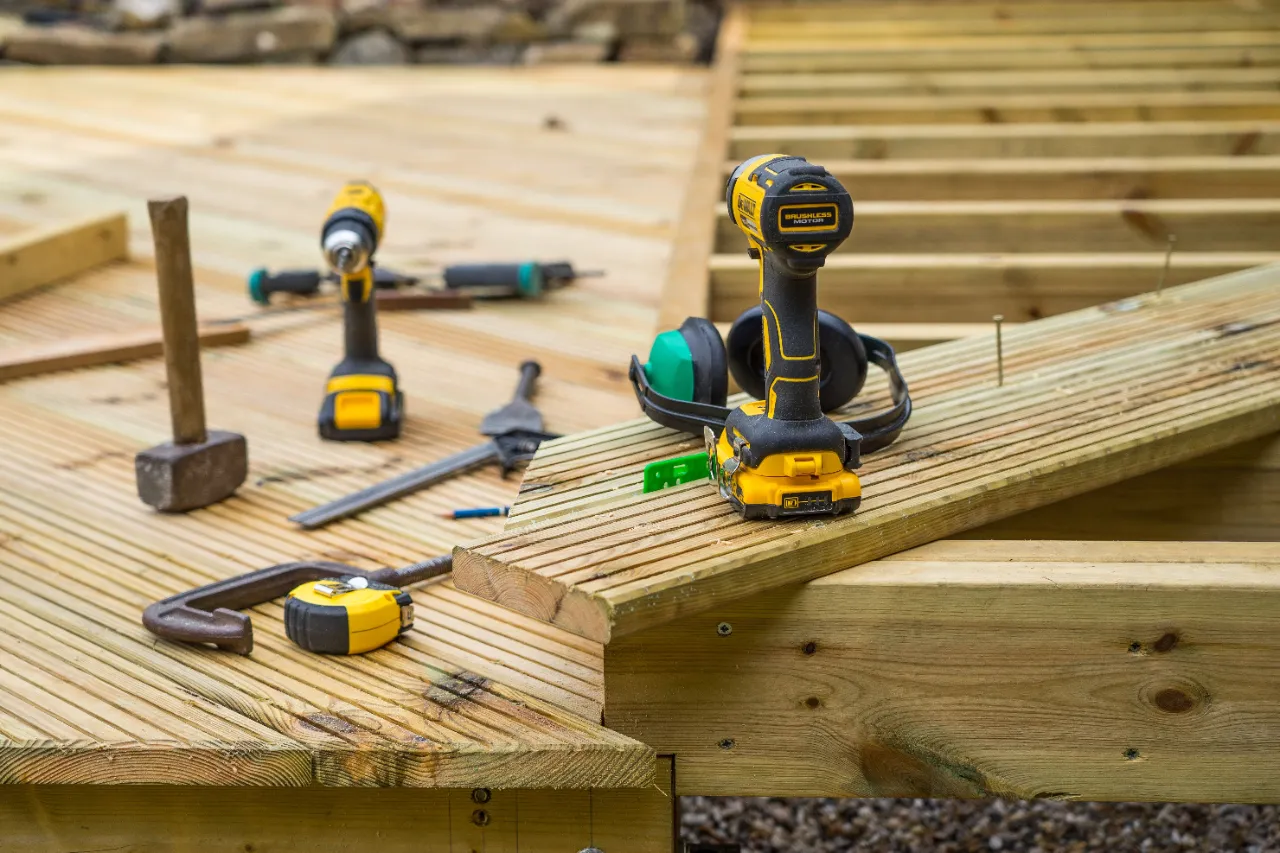 Deck Installation project in New Jersey